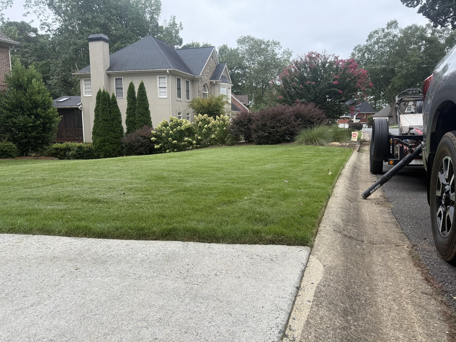 Lawn Boys work